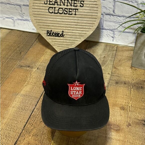 Hooey Lone Star Beer Trucker SnapBack Mesh Mens Hat Bundle - Picture 8 of 14